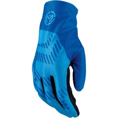 Moose Racing MX2 modre rokavice